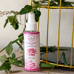 Organic Rose Water Spray